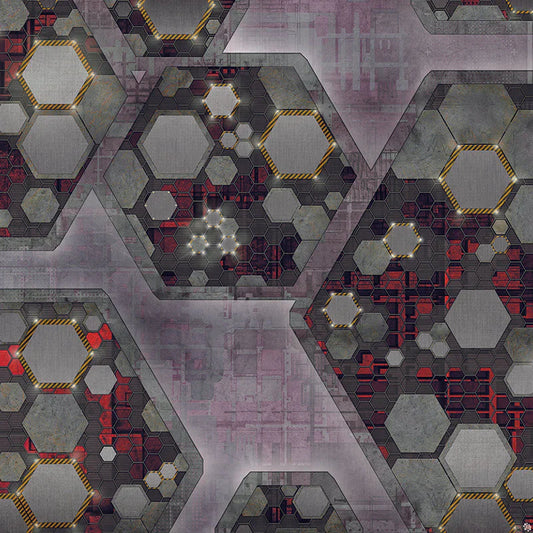 Mats By Mars: Quinfinity Ruby Tabletop Mat (48x48")