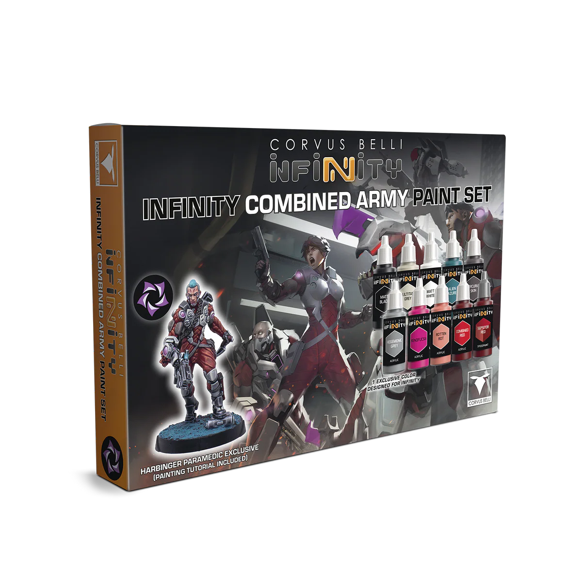 Infinity Combined Army Paint Set Harbinger Paramedic Exclusive [NOVEMBER PRE-ORDER]