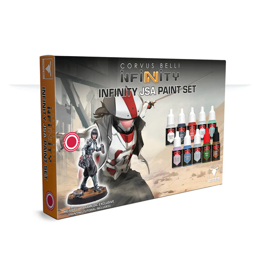 Infinity JSA Paint Set with Exclusive Keisotsu Paramedic (Back Order)