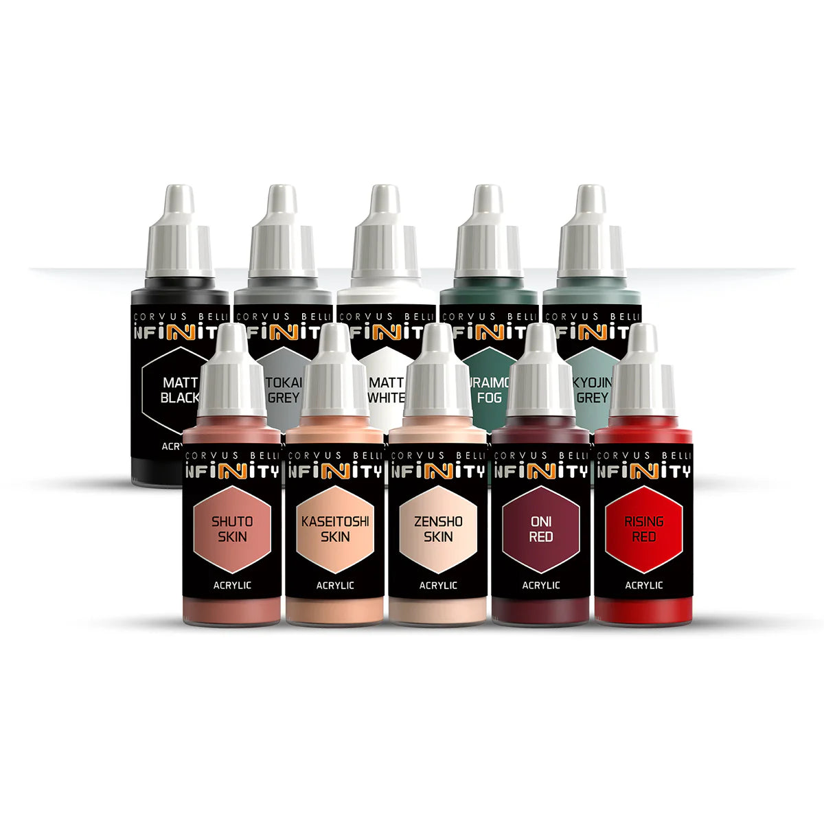 Infinity JSA Paint Set with Exclusive Keisotsu Paramedic (Back Order)