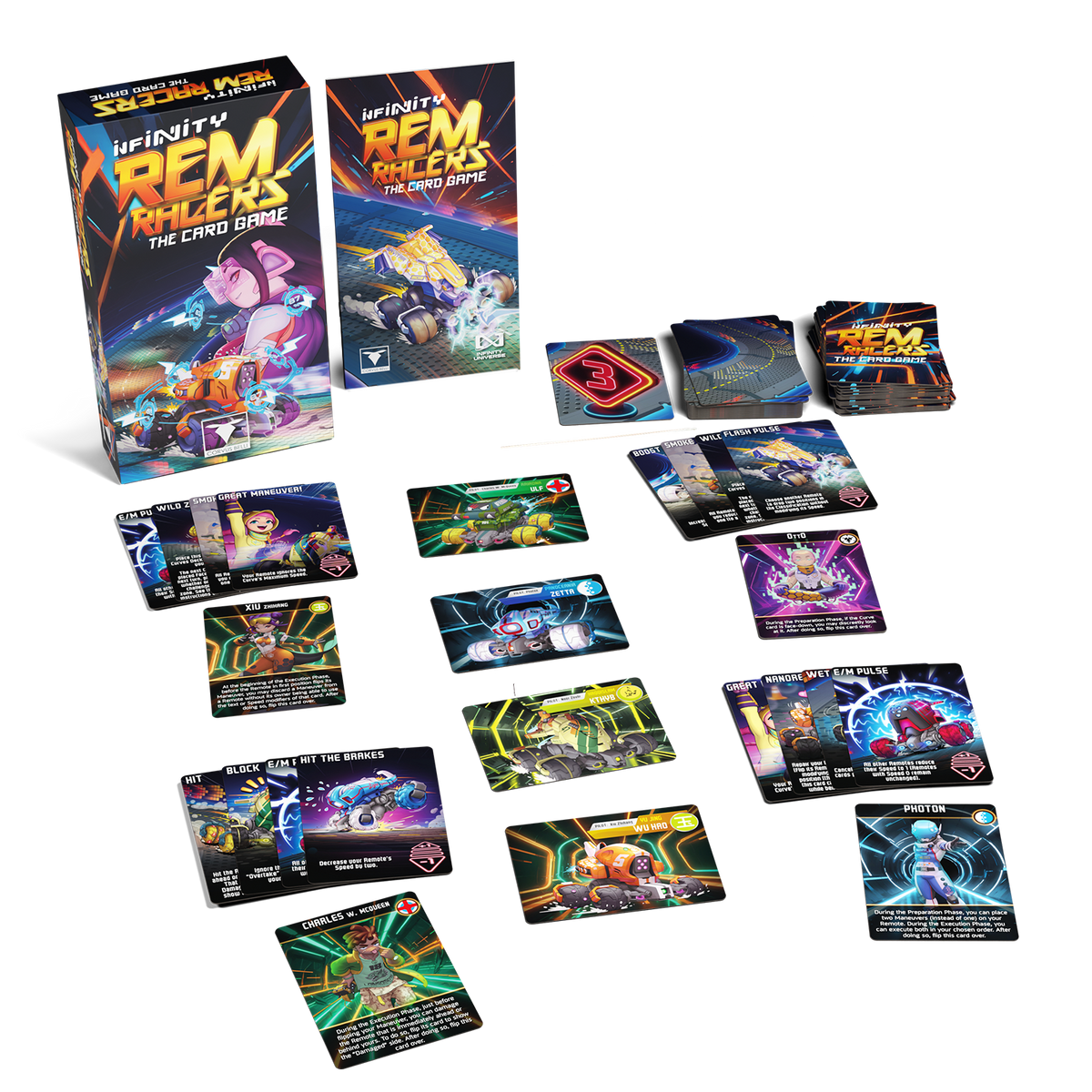 Infinity REM Racers: The Card Game [FEBRUARY PRE-ORDER]