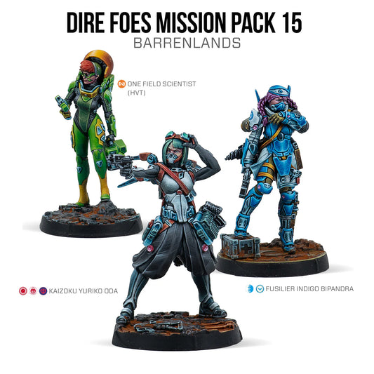Dire Foes Mission Pack 15: Barrenlands [JULY PRE-ORDER]