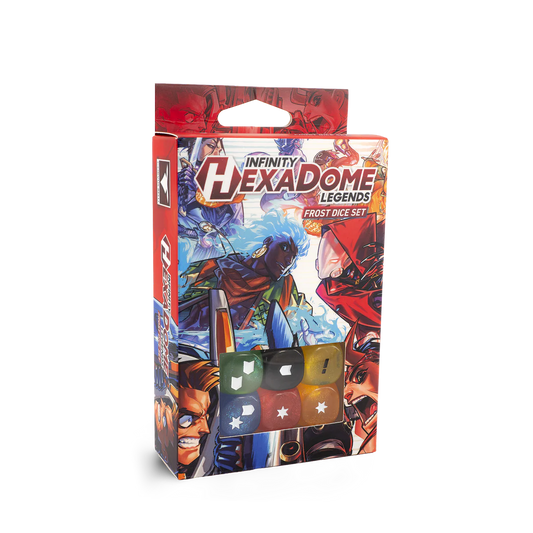 Infinity HexaDome Legends Frost Dice Set [AUGUST PRE-ORDER]