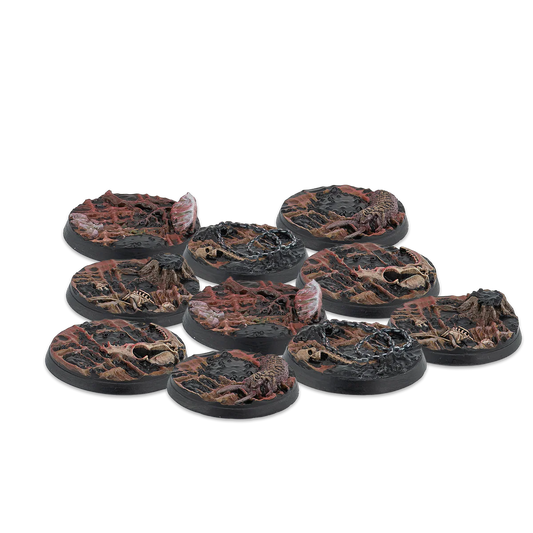 30mm Scions of Yaldabaoth Scenery Bases, Alpha Series [SEPTEMBER PRE-ORDER]